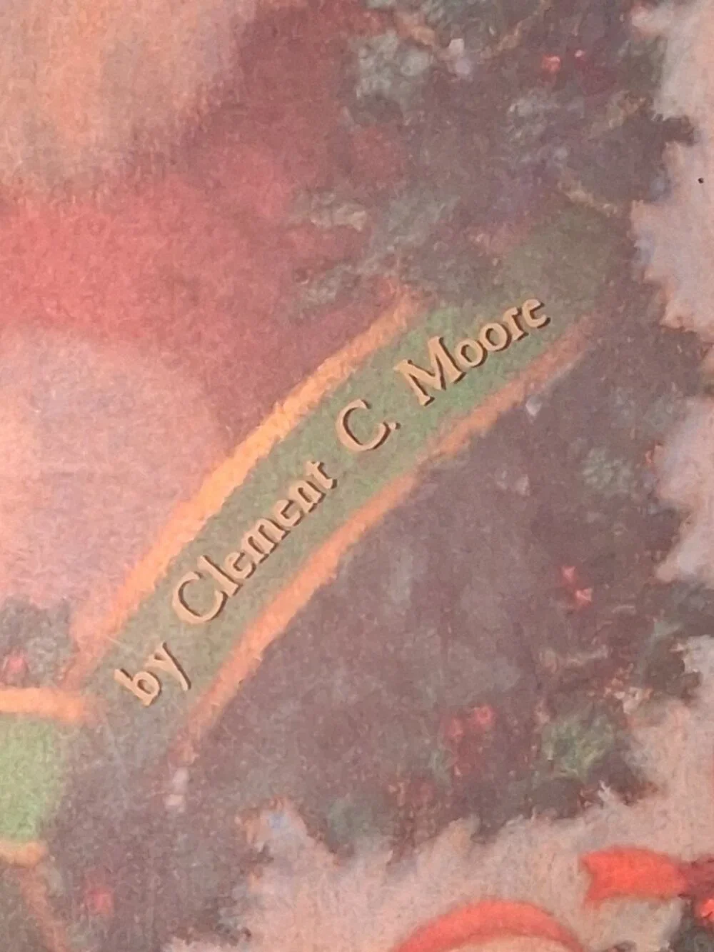 Vintage The Night Before Christmas Classic Edition Hardcover Book 1995